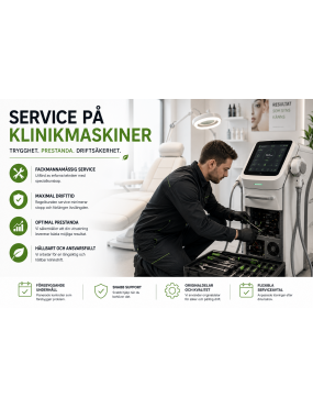 Service på 3 st maskiner...